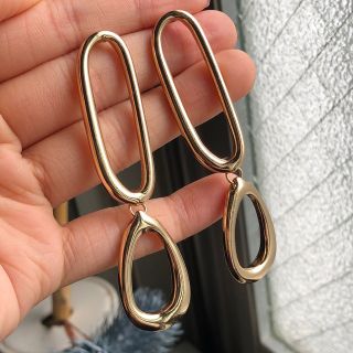 ビームス(BEAMS)のゴールド イヤリング ピアス 購入後未使用(ピアス)