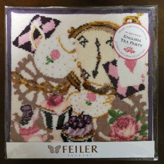 フェイラー(FEILER)のロンドン限定柄 イングリッシュティーパーティー B(ハンカチ)