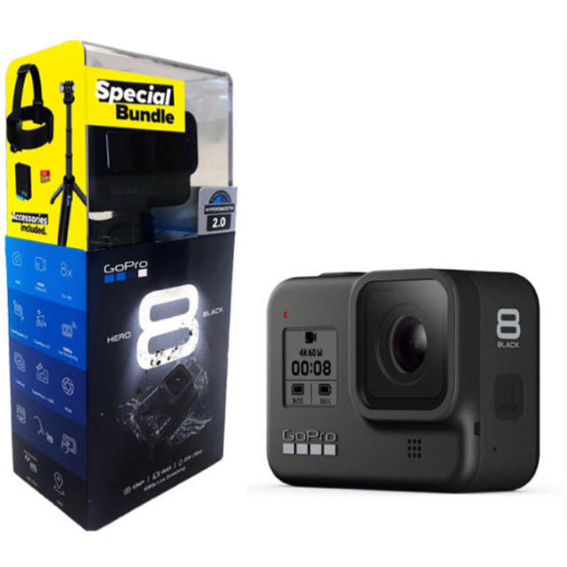 GoPro HERO8 BLACK スペシャル限定BOX 8点セット GoPro HERO8 BLACK スペシャル限定BOX 8点セット