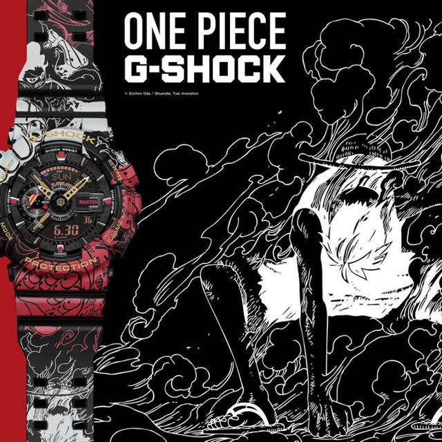 G-SHOCK(ジーショック)のG-SHOCK ワンピース ONE PIECE コラボ 限定モデル メンズの時計(腕時計(デジタル))の商品写真