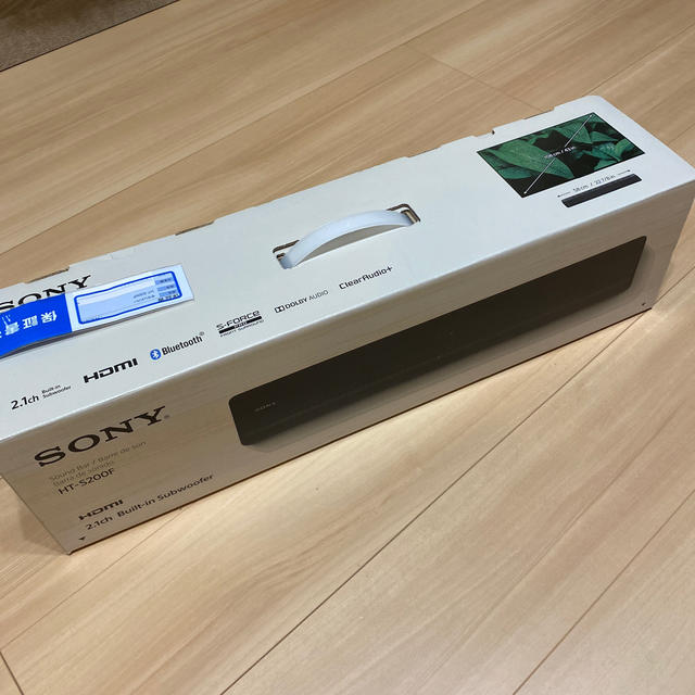 SONY HT-S200F サウンドバー　スピーカースマホ/家電/カメラ