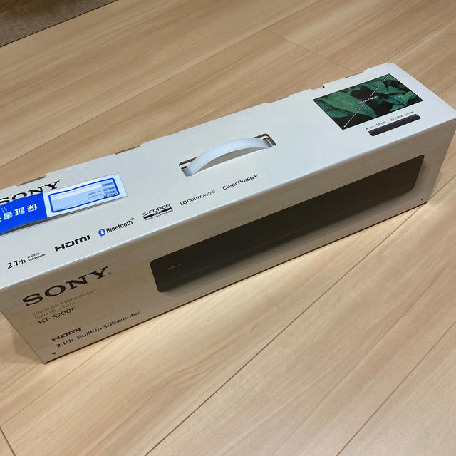 SONY HT-S200F サウンドバー　スピーカー