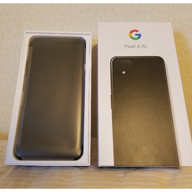 Softbank(ソフトバンク)のGoogle Pixel4 XL 新品 ブラック 128GB SIM解除済み スマホ/家電/カメラのスマートフォン/携帯電話(スマートフォン本体)の商品写真