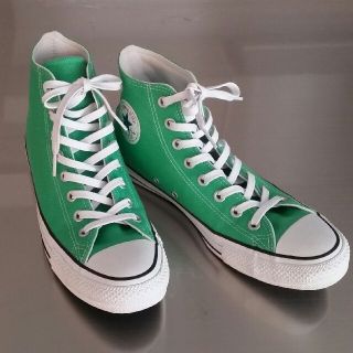 コンバース(CONVERSE)のCONVERSE オールスター ハイカット ライトグリーン 26.5 コンバース(スニーカー)