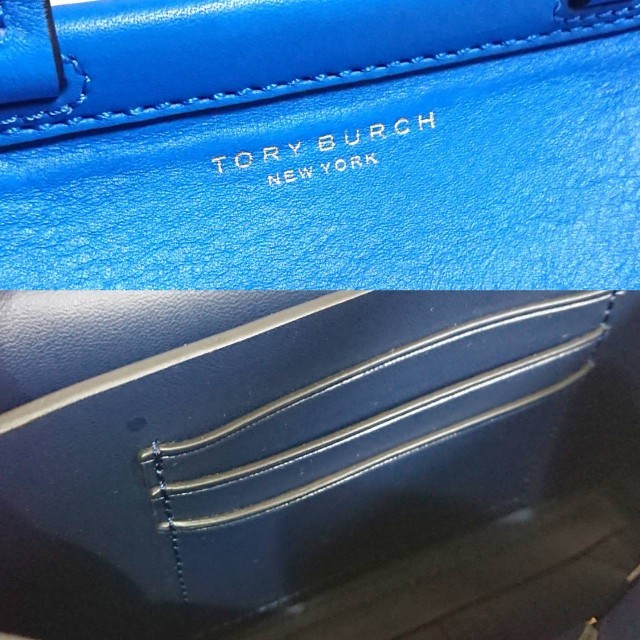 Tory Burch(トリーバーチ)のTORY BURCH トリーバーチ ショルダーバッグ ミニサッチェル ブルー レディースのバッグ(ショルダーバッグ)の商品写真
