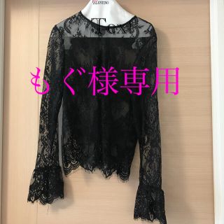 エイチアンドエム(H&M)のもぐ様専用！H&M袖フリルトップスとsimplicite 綿麻ジャケット(カットソー(長袖/七分))