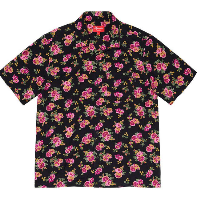 トップスsupreme Floral Rayon S/S Shirt XLサイズ