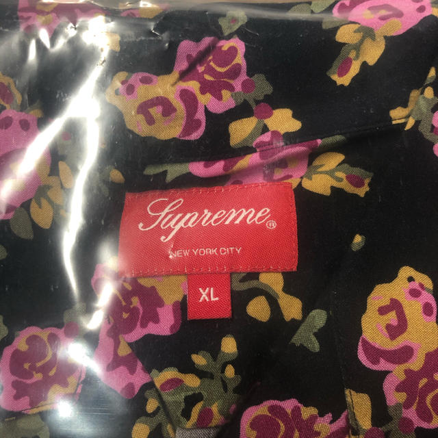 supreme Floral Rayon S/S Shirt XLサイズ