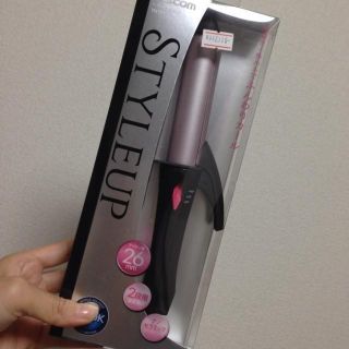 海外利用可能☆持ち運び便利コテ26㍉(その他)