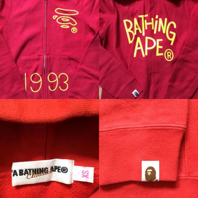 A BATHING APE(アベイシングエイプ)のA BATHING APE  ジップパーカー レディースのトップス(パーカー)の商品写真