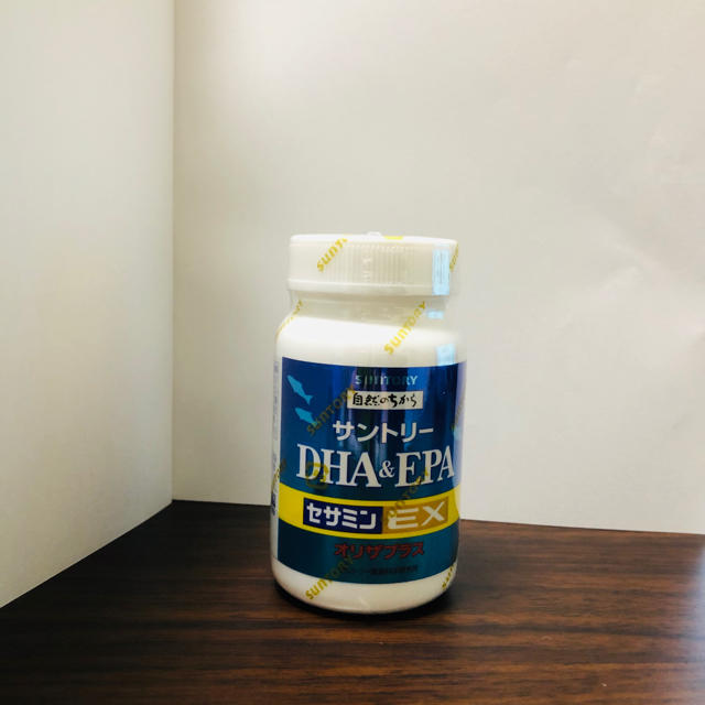 サントリー(サントリー)のサントリー『DHA＆EPA＋セサミンEX』120粒入り／約30日分 食品/飲料/酒の健康食品(その他)の商品写真