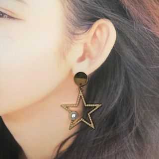 【t&m】 スターパールピアス(ピアス)