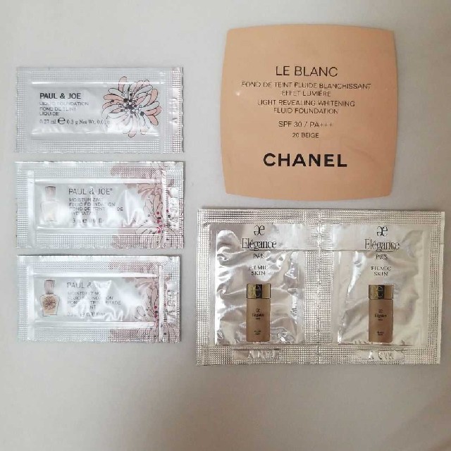 CHANEL(シャネル)のファンデーション　サンプル コスメ/美容のキット/セット(サンプル/トライアルキット)の商品写真