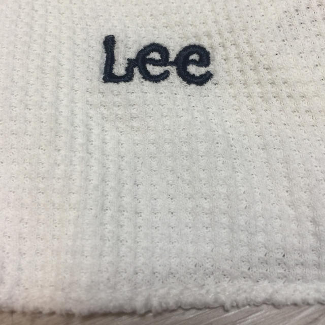 Lee(リー)のLee 五分袖 白シャツ ★ワッフル素材 レディースのトップス(カットソー(半袖/袖なし))の商品写真