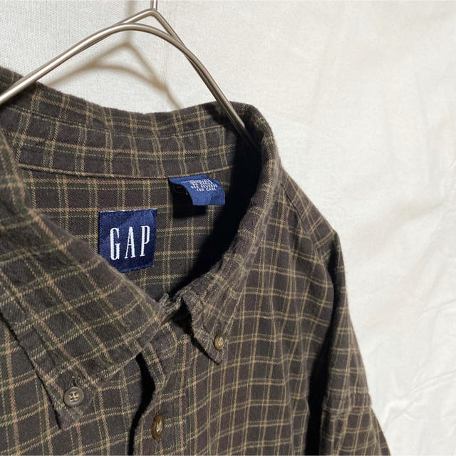 Old GAP オールドギャップ 90's オーバーサイズ チェックシャツ 古着