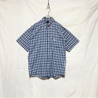 希少 's 古着 ステューシー チェックシャツ 菅田将暉 柄シャツ