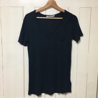 アレキサンダーワン(Alexander Wang)のT by アレキサンダーワン　半袖ポケットTシャツ シルク100% 高級素材(Tシャツ/カットソー(半袖/袖なし))