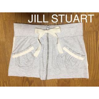 ジルスチュアート(JILLSTUART)の限定値下げ♡着用数回♡レア♡ジル スウェット ジャージ ×リボン×刺繍 スカート(ミニスカート)