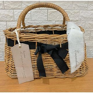 バッグ希少入手困難♡大人気完売商品♡新品未使用タグ付♡vanillerかごバッグ♡