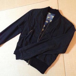 マウジー(moussy)のmoussyブラックブルゾン(ブルゾン)