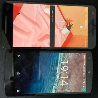 エルジーエレクトロニクス(LG Electronics)の★美品2台セット★Nexus5X・Nexus5(スマートフォン本体)