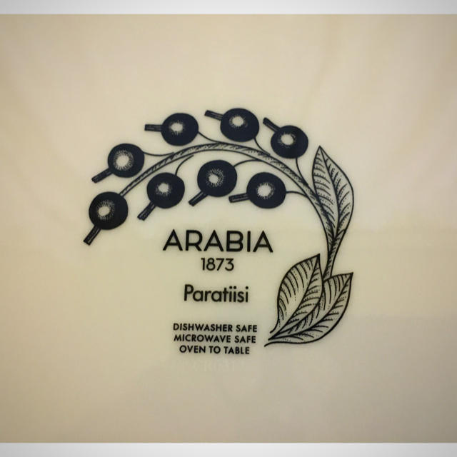 ARABIA(アラビア)のアラビア Arabia パラティッシ イエローオーバルプレート インテリア/住まい/日用品のキッチン/食器(食器)の商品写真