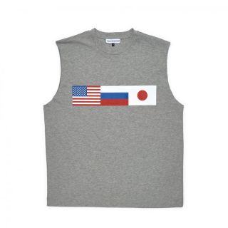 ゴーシャラブチンスキー Sleeveless Flag T-Shirt(Tシャツ/カットソー(七分/長袖))