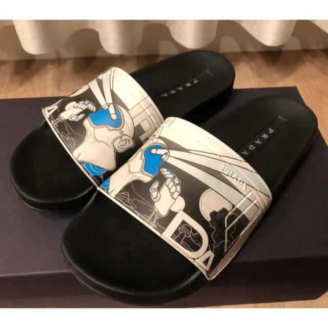 PRADA(プラダ)の希少⭐️正規完売品⭐️【プラダ⭐️メンズサンダル】 メンズの靴/シューズ(サンダル)の商品写真