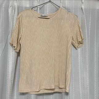 ザラ(ZARA)のZARA トップス(カットソー(半袖/袖なし))