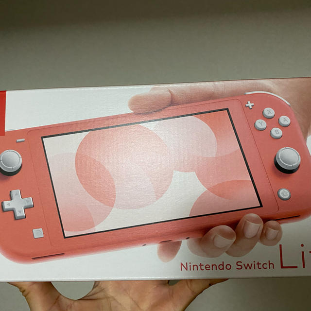 Nintendo Switch LITE コーラル　本日発送！