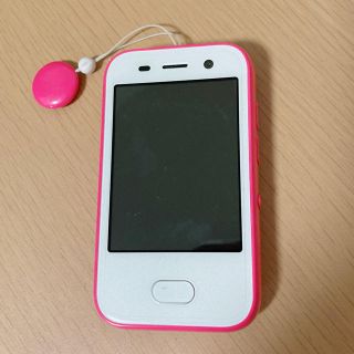 ソフトバンク(Softbank)のキッズフォン 2 ピンク(スマートフォン本体)