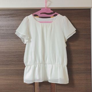 アールユー(RU)の【美品】ru☆シフォンカットソー(カットソー(半袖/袖なし))