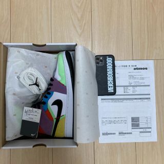 ナイキ(NIKE)のWMNS AIR JORDAN 1 MID SE マルチカラー 27.5cm(スニーカー)