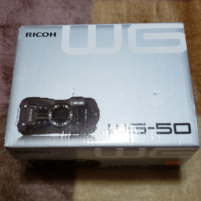 コンパクトデジタルカメラRICOH WG-50 ORANGE ほぼ未使用品