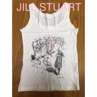 ジルスチュアート(JILLSTUART)の【お値下げ】used♡ジルスチュアート 不思議の国のアリス風 刺繍タンク(Tシャツ(半袖/袖なし))