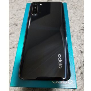 UQmobile版 OPPO Reno 3a 【ブラック】1日使用品☆おまけ付(スマートフォン本体)