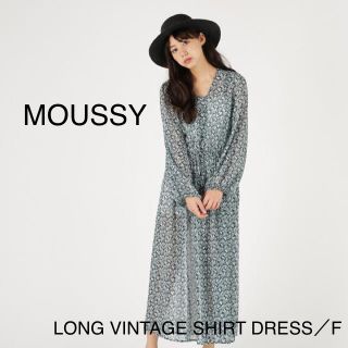 マウジー(moussy)のMOUSSY花柄フラワーロングワンピース(ロングワンピース/マキシワンピース)