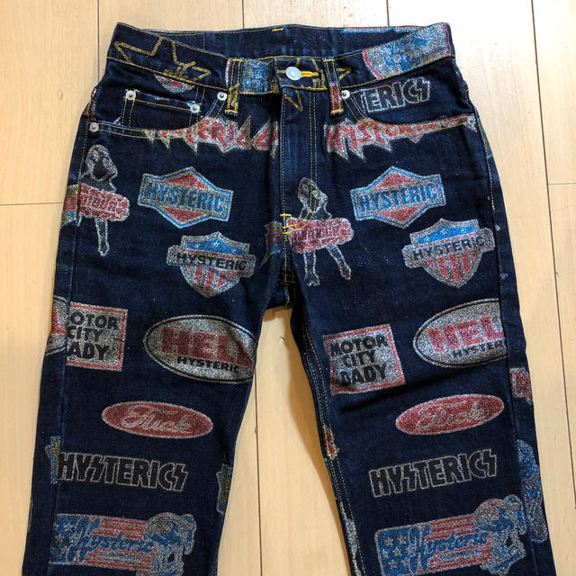 Hysteric Glamour(ヒステリックグラマー)キラワッペン総柄パンツレディース