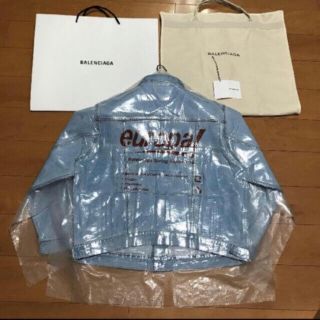 BALENCIAGA ビニールコーティングシャツ GR8購入 確実正規品