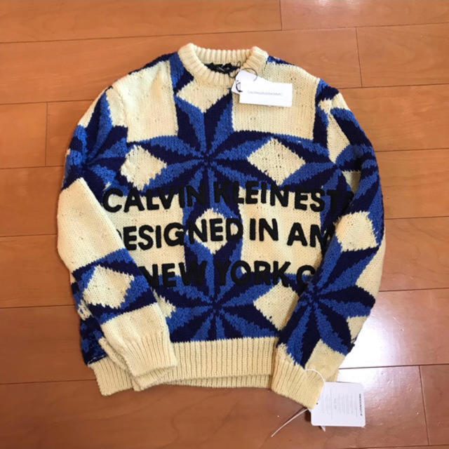 RAF SIMONS(ラフシモンズ)のCalvin Klein 205w39nyc セーター 購入金額約33万円 メンズのトップス(ニット/セーター)の商品写真