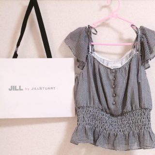 ジルバイジルスチュアート(JILL by JILLSTUART)のお値下げ！ジルバイ シャーリングブラウス(シャツ/ブラウス(半袖/袖なし))