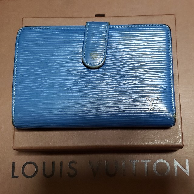 LOUIS VUITTON(ルイヴィトン)のルイヴィトン エピ財布 ブルー レディースのファッション小物(財布)の商品写真