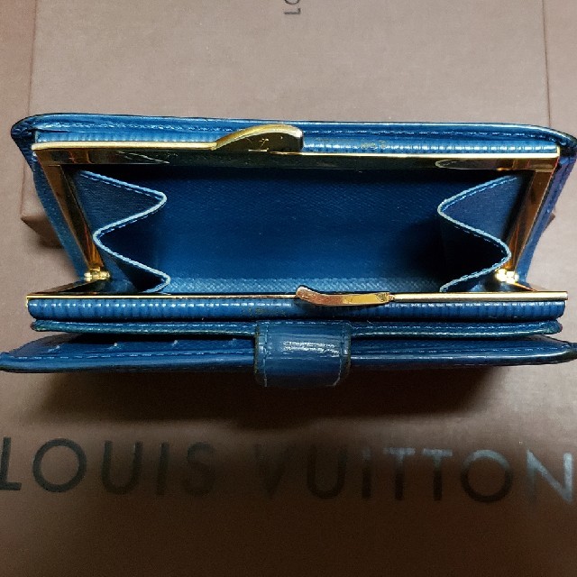 LOUIS VUITTON(ルイヴィトン)のルイヴィトン エピ財布 ブルー レディースのファッション小物(財布)の商品写真