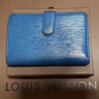 ルイヴィトン(LOUIS VUITTON)のルイヴィトン エピ財布 ブルー(財布)