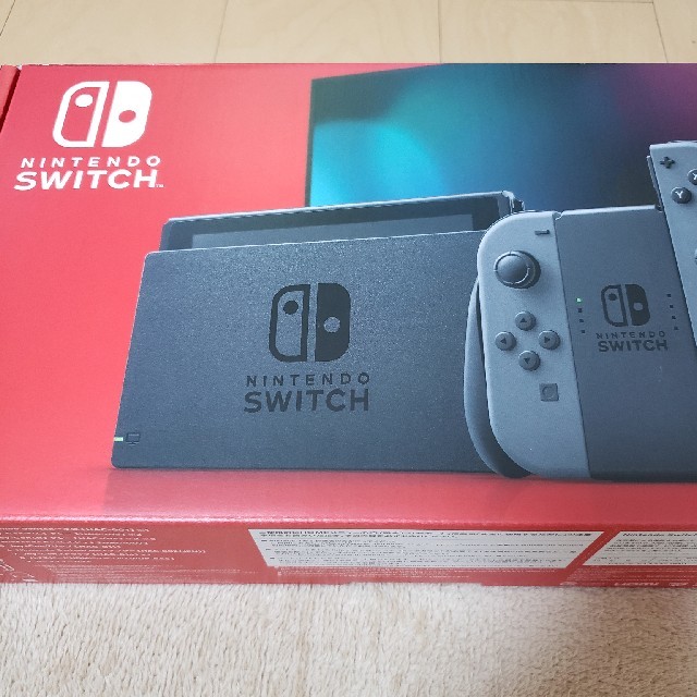 新品確定！ニンテンドースイッチ　グレー