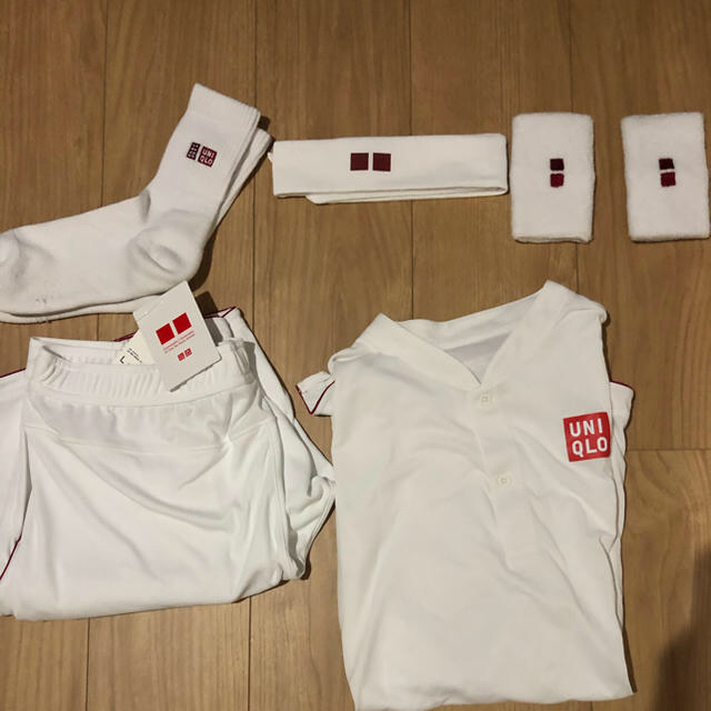 UNIQLO - ユニクロ フェデラー シャツ パンツ ハチマキ バンダナ UNIQLO - ユニクロ フェデラー シャツ パンツ ハチマキ バンダナ