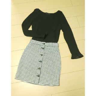 ザラ(ZARA)のZARA Basic シースルートップス(カットソー(長袖/七分))