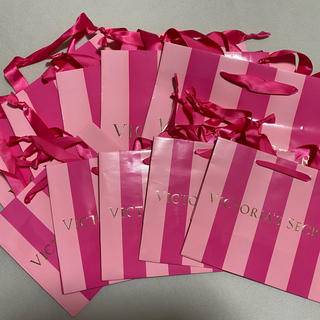 ヴィクトリアズシークレット(Victoria's Secret)のヴィクトリアシークレット紙袋10枚セットまとめ売り(ショップ袋)