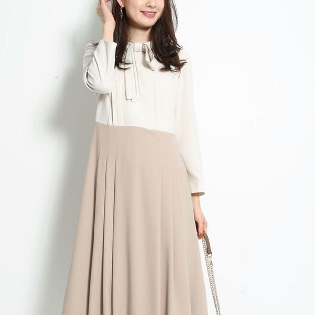 新品JUSGLITTY ボウタイワンピース サイズ2 Arpege story