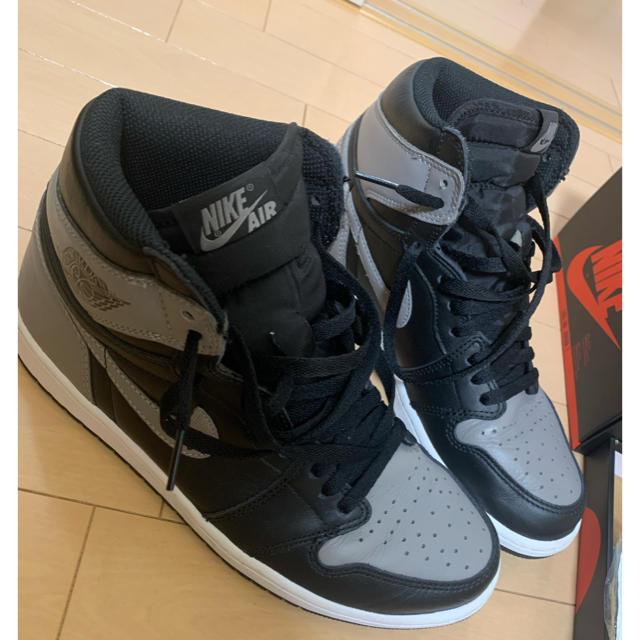 靴/シューズNIKE AIR JORDAN1 shadow 27.0